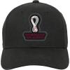 Outerstuff Mens FIFA World Cup Event Structured Adjustable Hat, Black, One Size