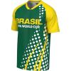 Outerstuff FIFA World Cup 2026 Kids Short Sleeve Sublimated Soccer Fashion Top,Brazil,Small (8)